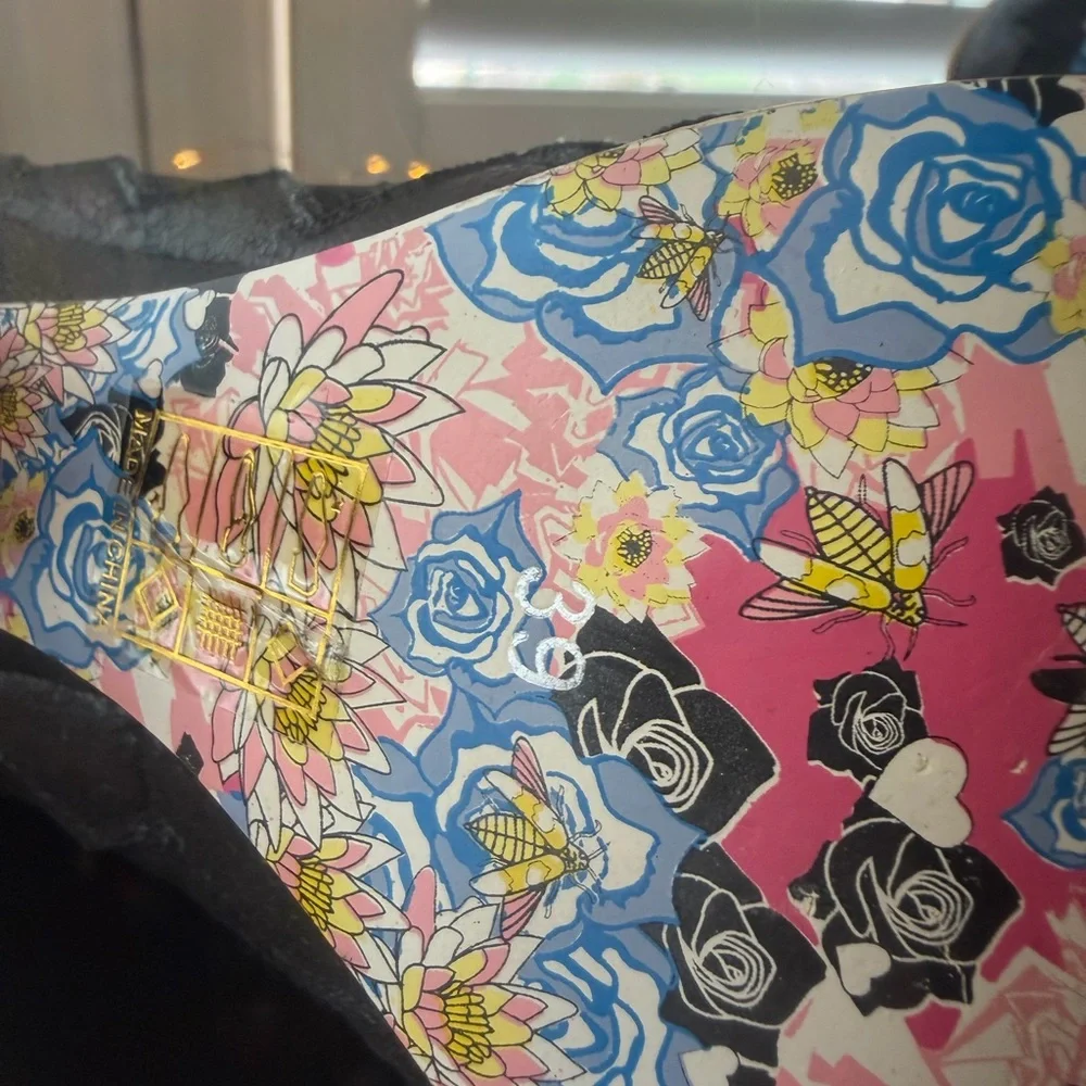 Poetic License by Irregular Choice Women's Black Sequin Zigzag High Heels, 39/8 - Picture 14 of 14